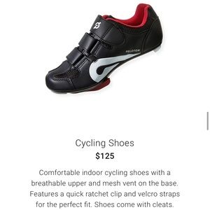 Peloton cycling shoes